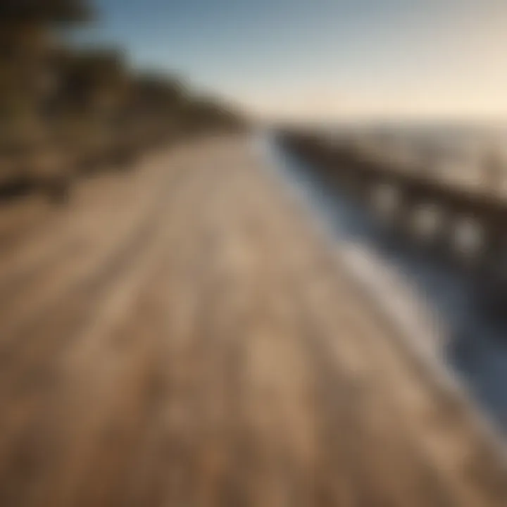 Close-up of design elements that reflect the boardwalk's cultural significance