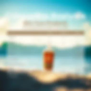 Comparative Analysis of Skin Care Products A comparison chart of Sun Bum and alternative skin care products