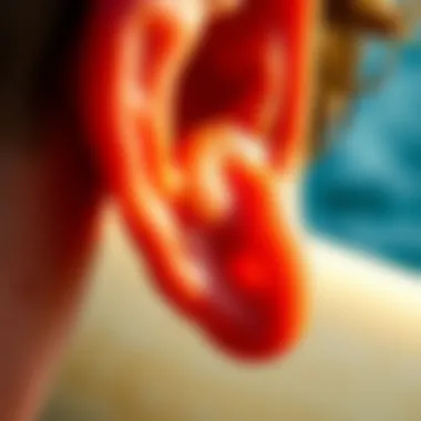 Key Symptoms of Surfer's Ear Symptoms of surfer's ear displayed