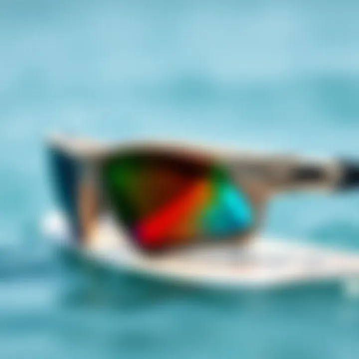Detailed Features of Surf Eyewear Detailed view of the features of surf eyewear
