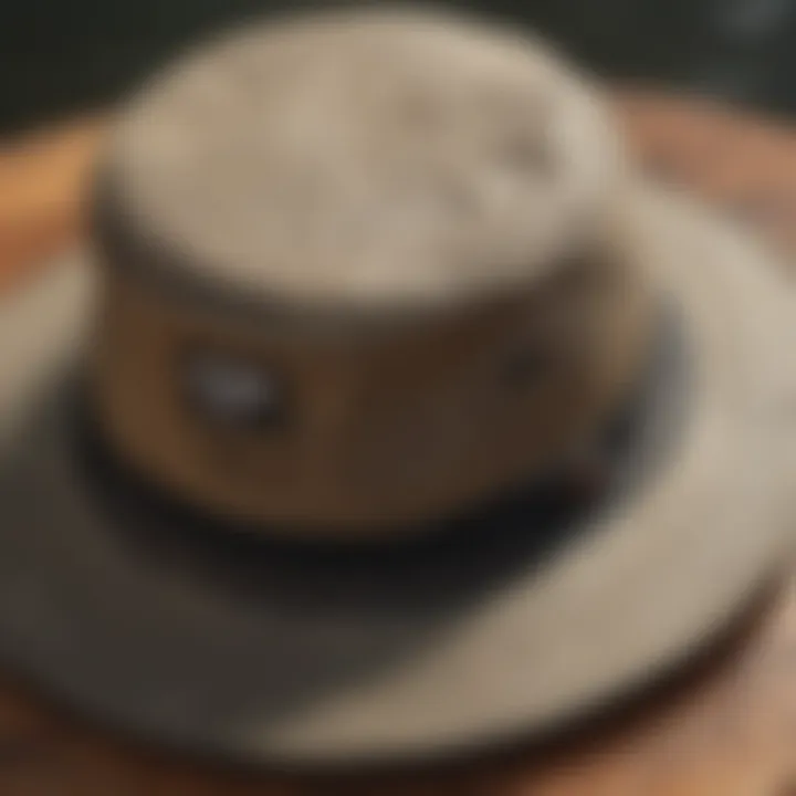 Close-up of the Billabong Boonie Hat features and details