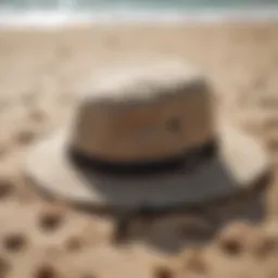 Stylish Billabong Boonie Hat displayed on a beach