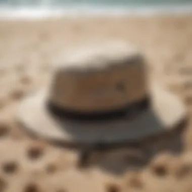 Stylish Billabong Boonie Hat displayed on a beach