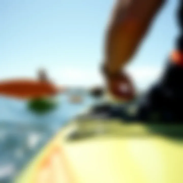 Corkcicle Lids Enhancing Kayaking Experience Corkcicle lids in use during kayaking adventure