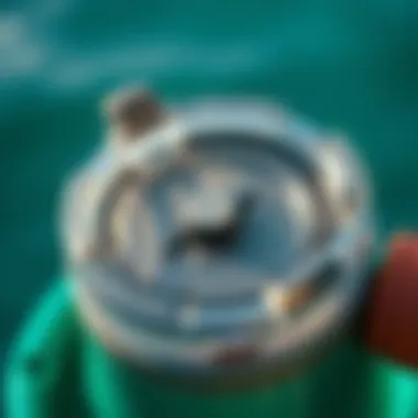 Exploring Corkcicle Lid Technology Close-up of Corkcicle lid technology and features