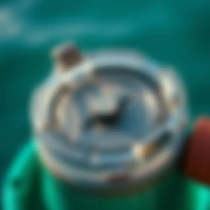 Exploring Corkcicle Lid Technology Close-up of Corkcicle lid technology and features