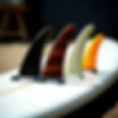 A comparison of different surfboard fin materials