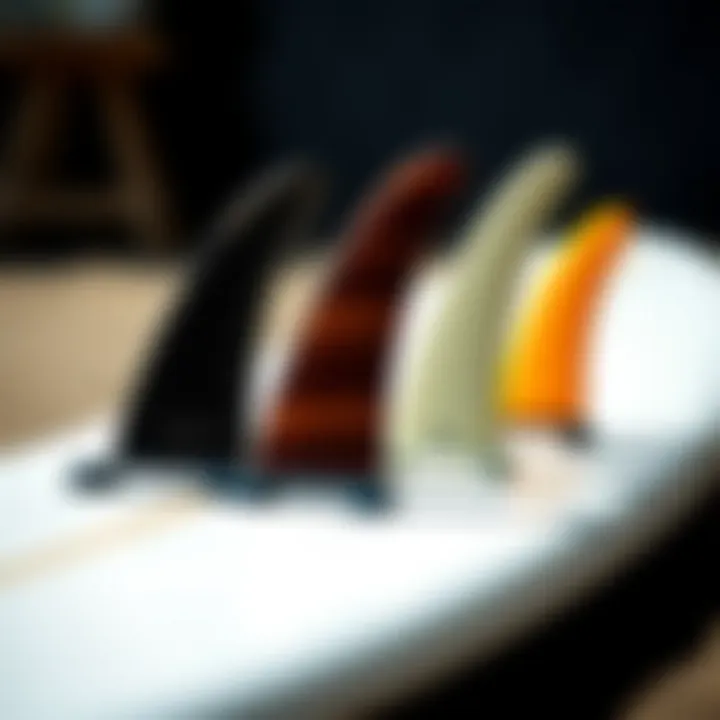 A comparison of different surfboard fin materials