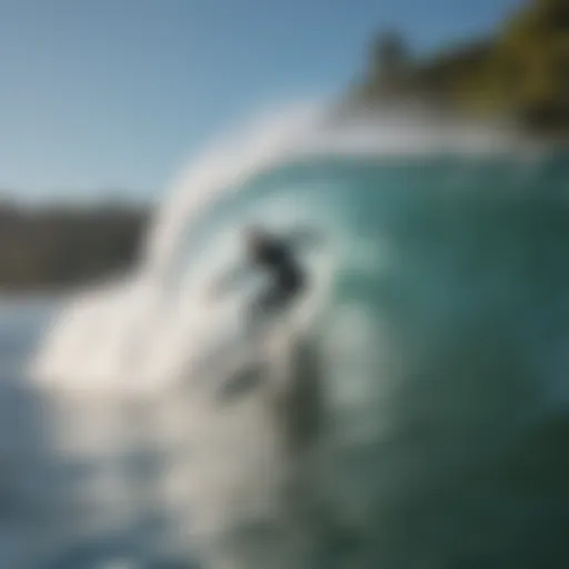 Gerry Lopez surfing a wave showcasing his skills and passion for the sport