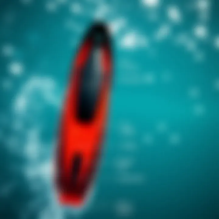 A diagram illustrating the biomechanics of fin usage