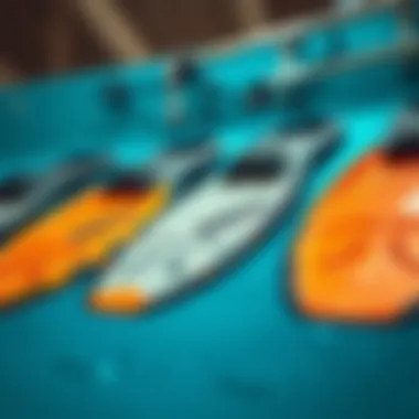 An illustration showcasing the materials used in fin construction