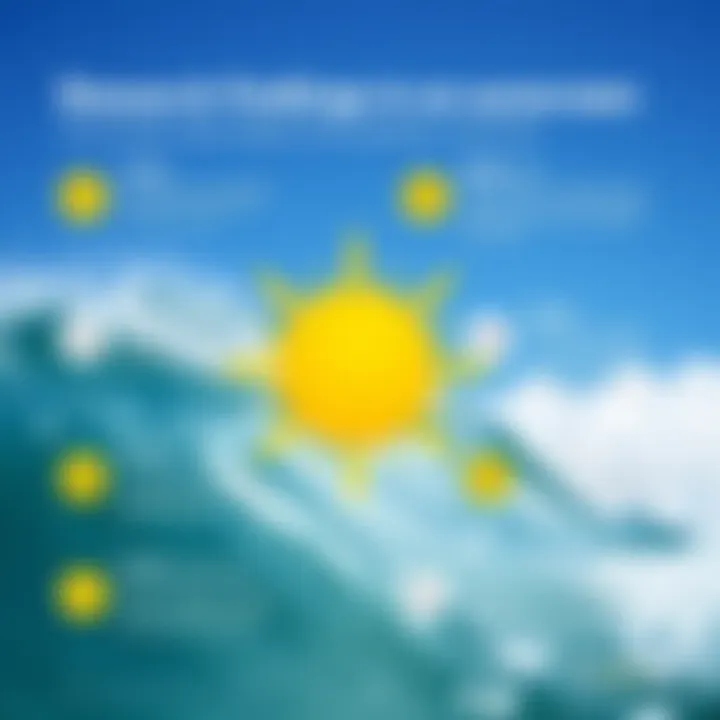 Graphic representation of scientific studies on sunscreen safety