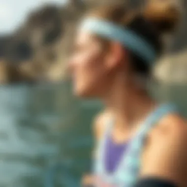 Diagram showcasing self-assessment techniques for hydration