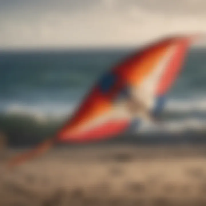 Comparison chart of kite types and their recommended sizes