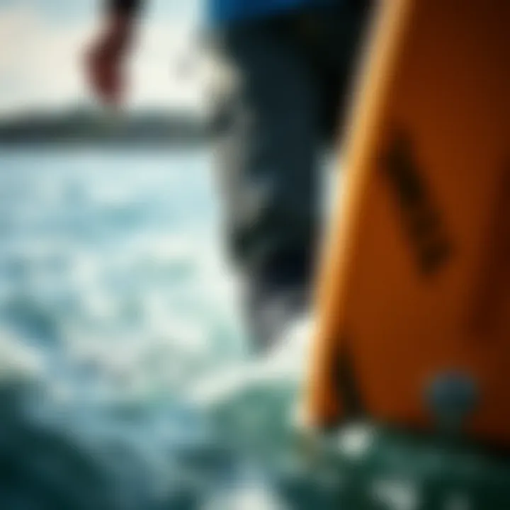 O'Neill pants being worn in an aquatic adventure setting