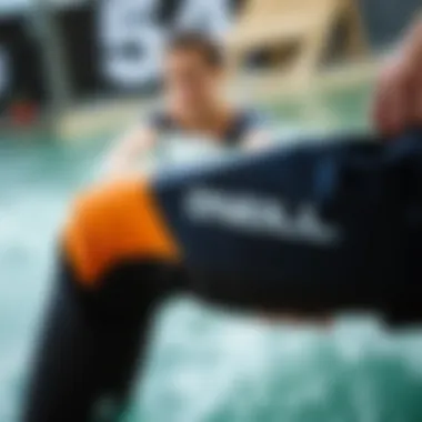 Care instructions for O'Neill pants in an elegant layout