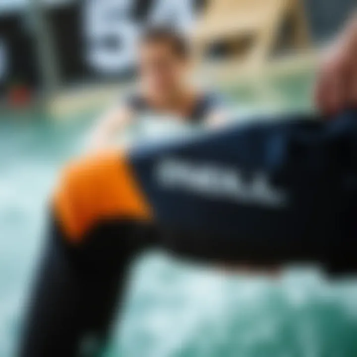 Care instructions for O'Neill pants in an elegant layout