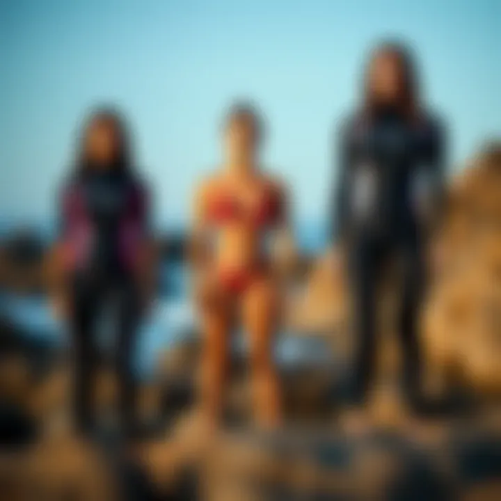 Fit Comparison of Roxy Wetsuits Fit comparison of Roxy wetsuits on various body types