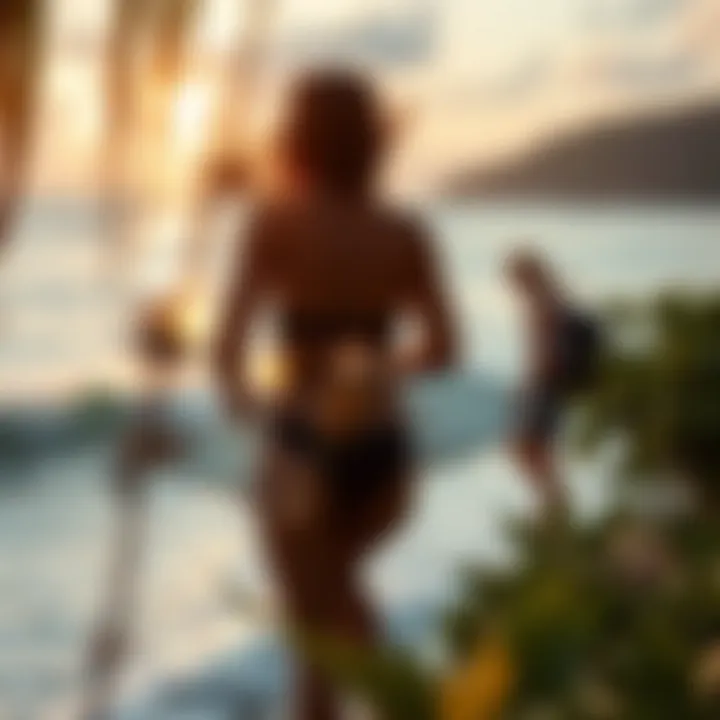 Embracing Nature: The Environmental Commitment of Sunrise Surf Academy Beautiful ocean view promoting environmental ethos