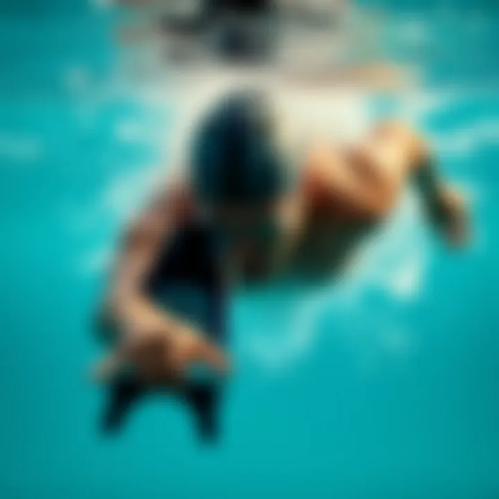 Enhancing Performance with Proper Fin Fit Swimmer enjoying enhanced performance with properly fitted fins