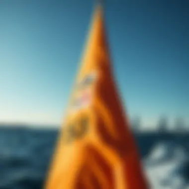 Detailed View of a Wind Flag and Its Significance Close-up of a wind flag displaying specific wind conditions