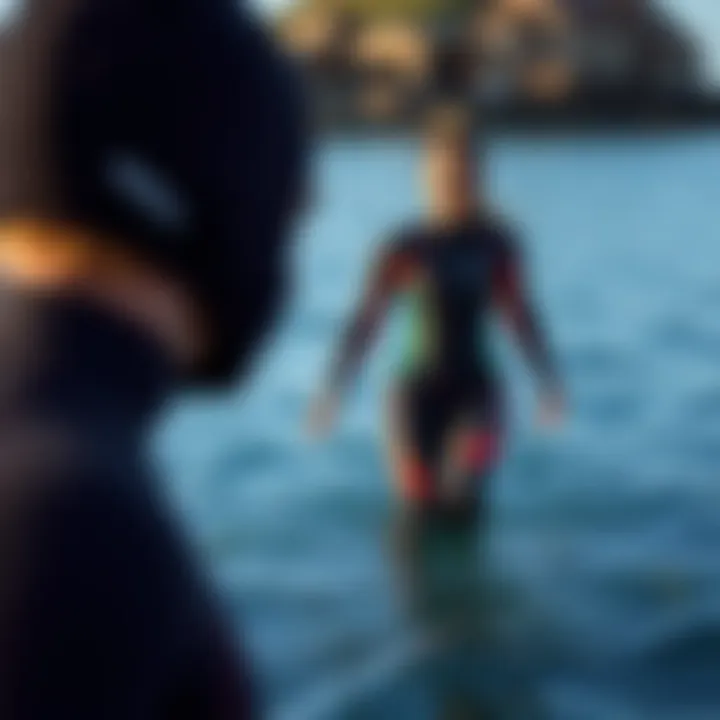 Illustration of water temperature effects on wetsuit selection