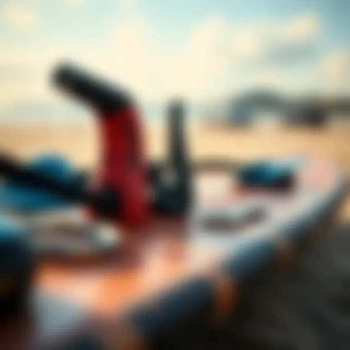 Windsurfing gear and maintenance tools